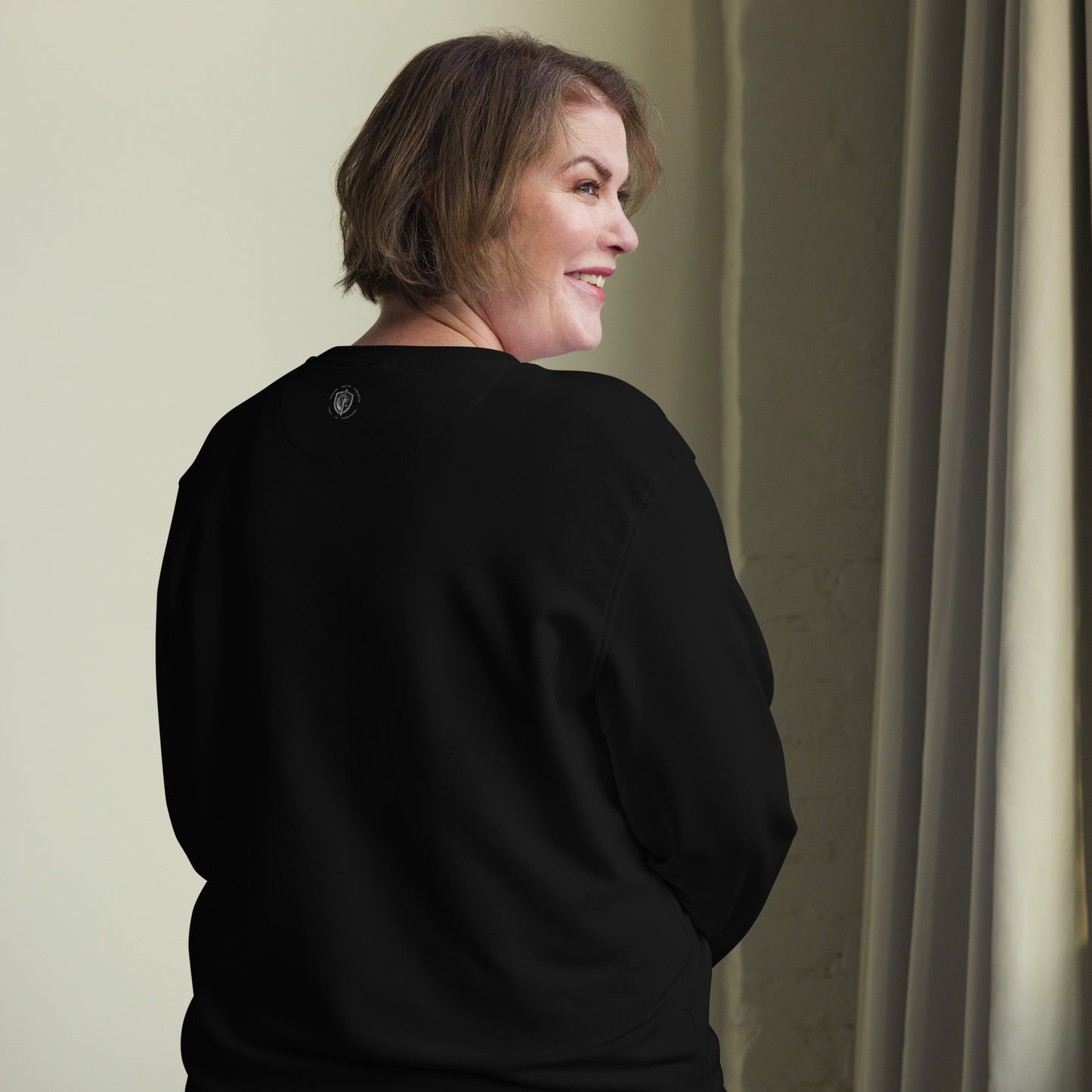 Unisex Organic Sweatshirt – “Can’t Touch This” (Eph. 6:11)