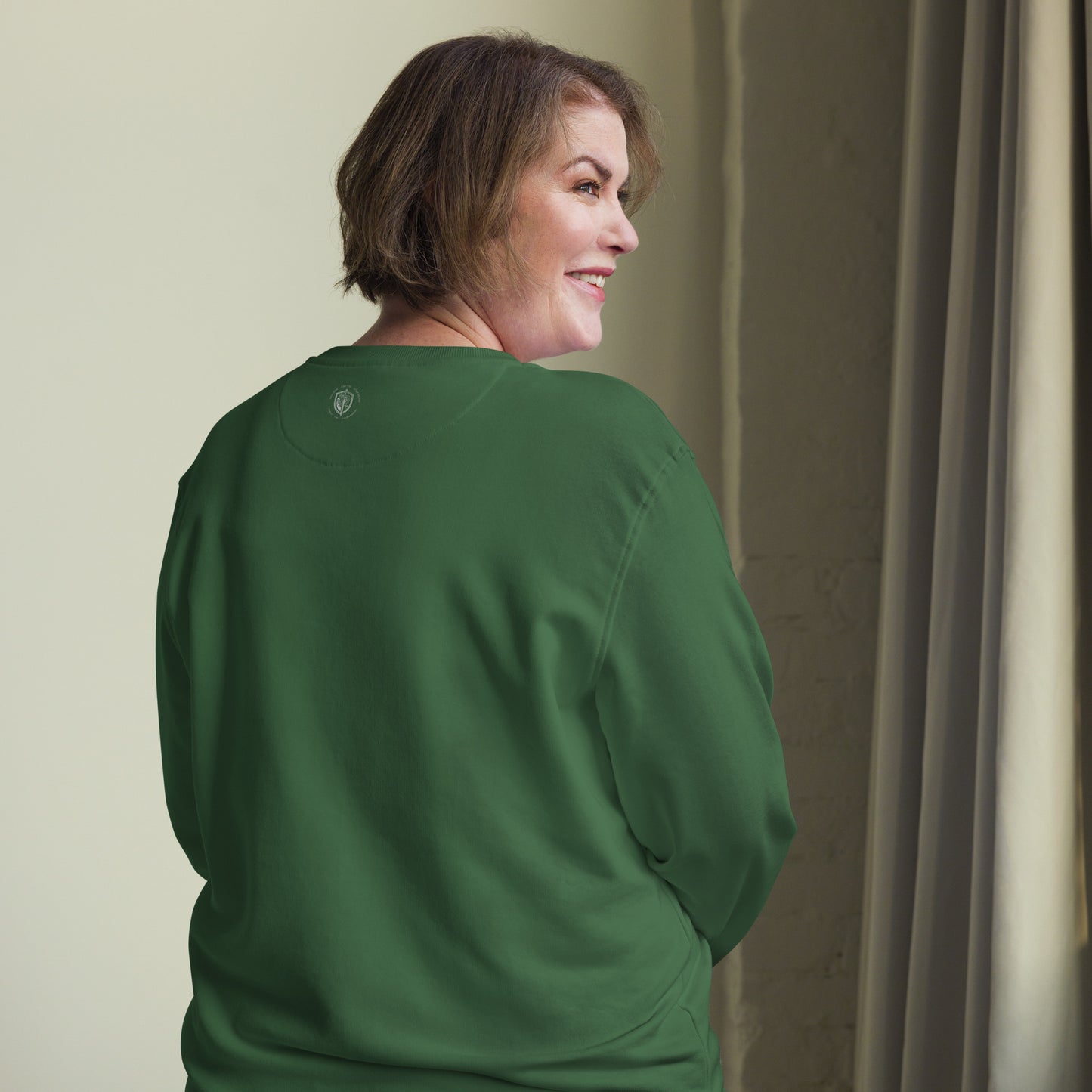 Unisex Organic Sweatshirt – “Can’t Touch This” (Eph. 6:11)