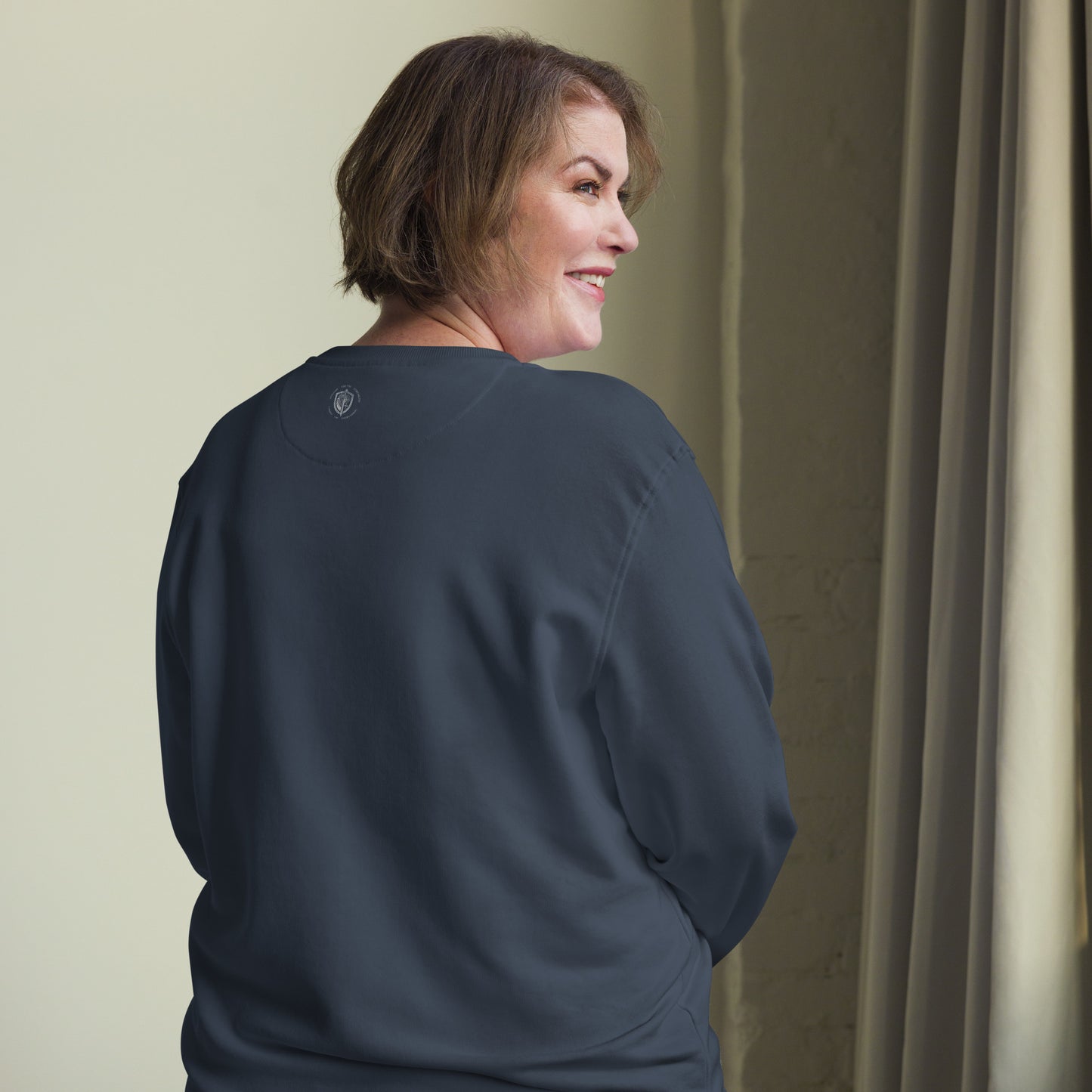 Unisex Organic Sweatshirt – “Can’t Touch This” (Eph. 6:11)