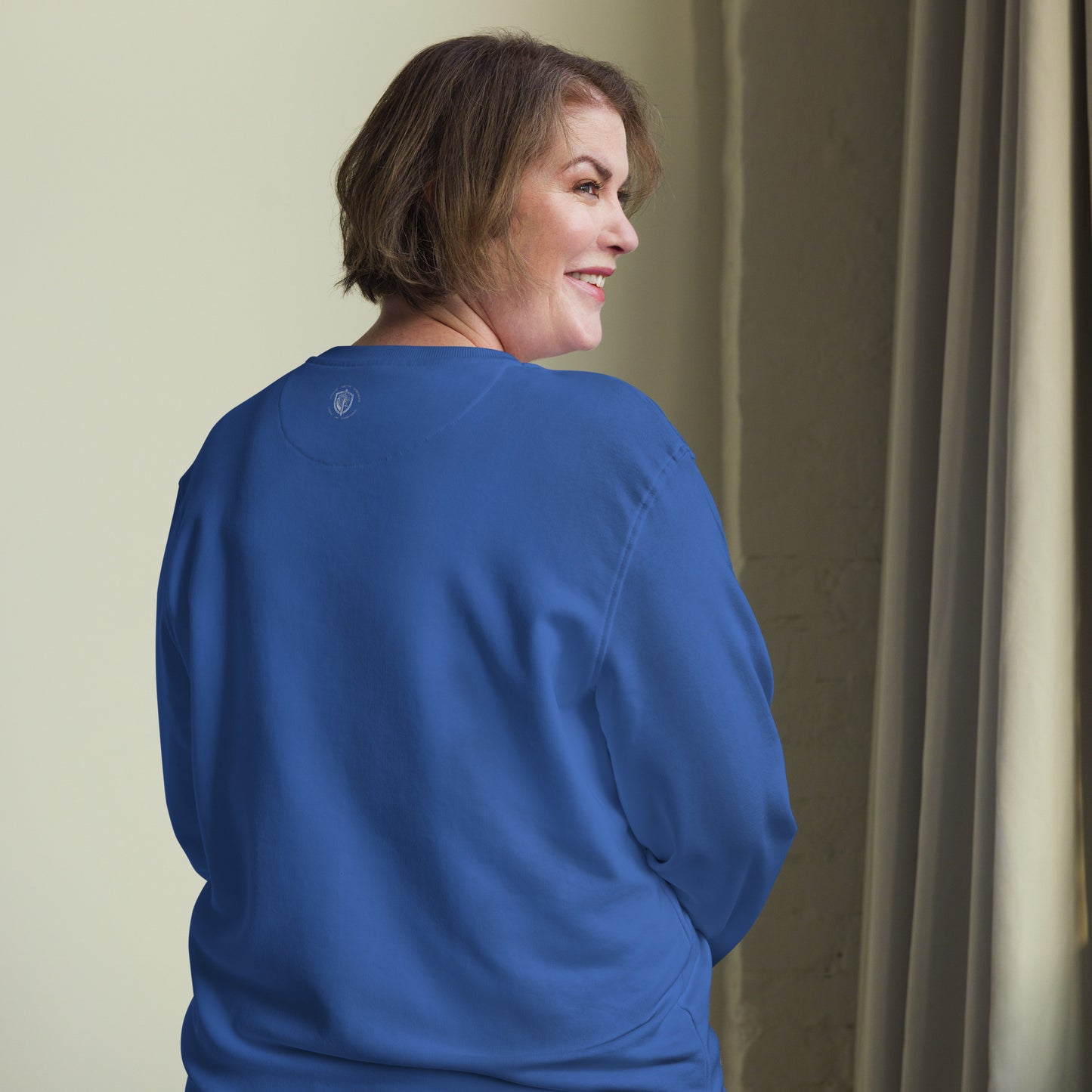 Unisex Organic Sweatshirt – “Can’t Touch This” (Eph. 6:11)
