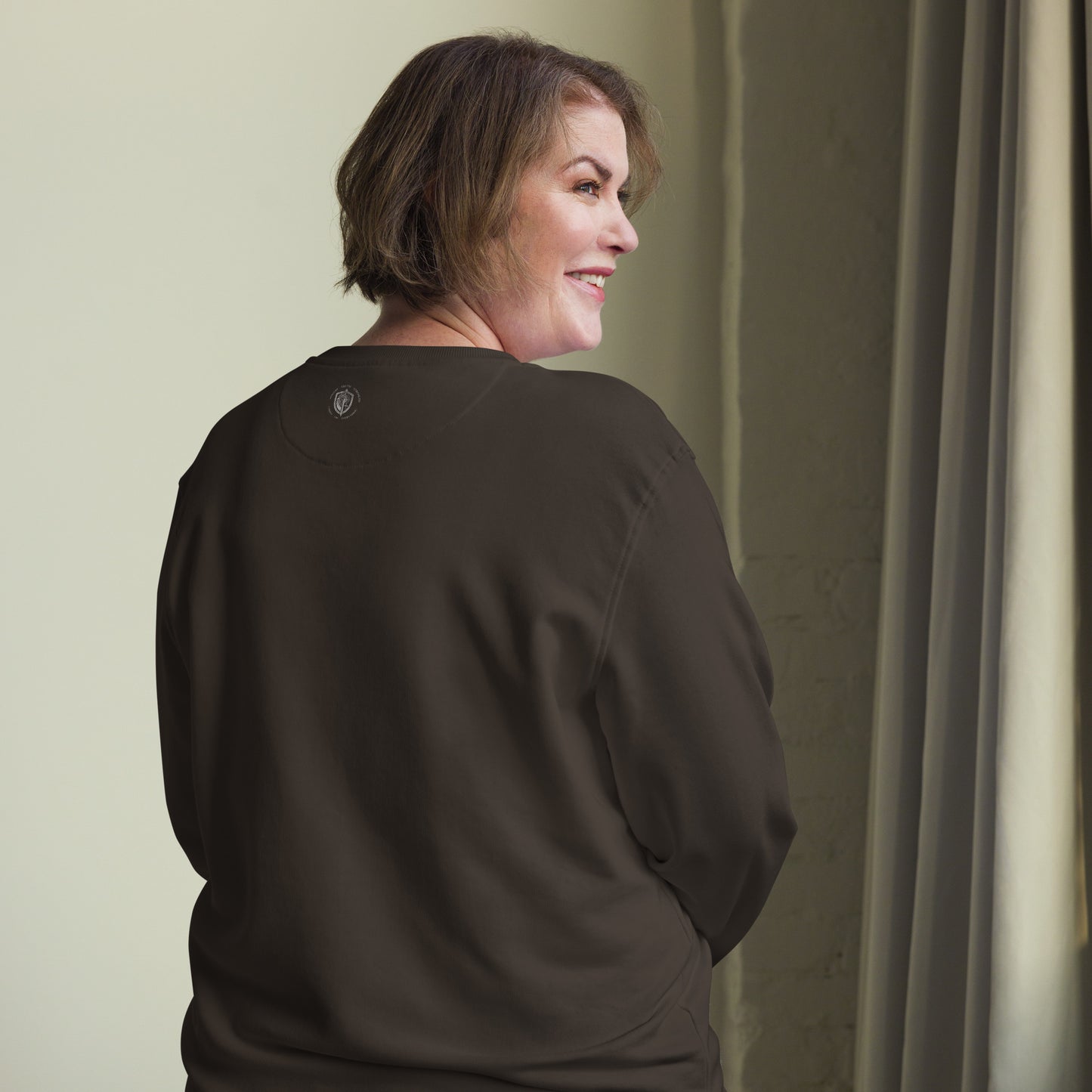 Unisex Organic Sweatshirt – “Can’t Touch This” (Eph. 6:11)