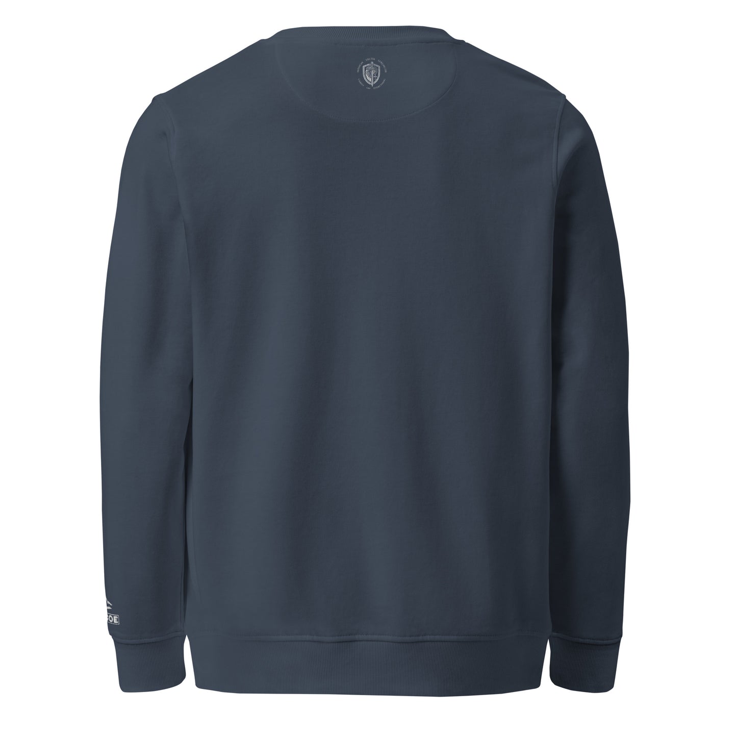 Unisex Organic Sweatshirt – “Can’t Touch This” (Eph. 6:11)